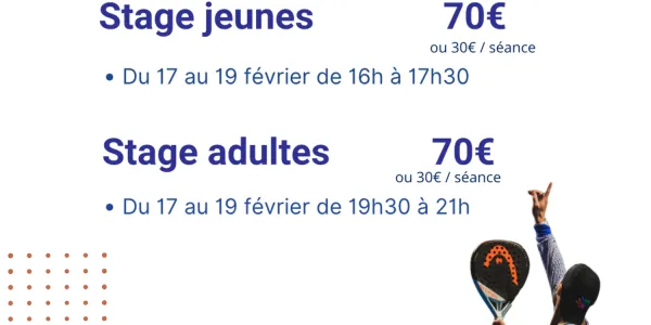 visuel Stage Padel